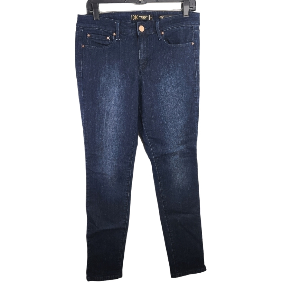 Kardashian Premium Denim Dark Blue Jeans Size 8